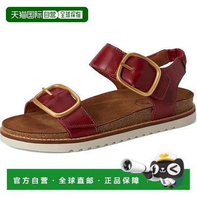 自营Taos Footwear on the Double Sandals Women's Red Leather