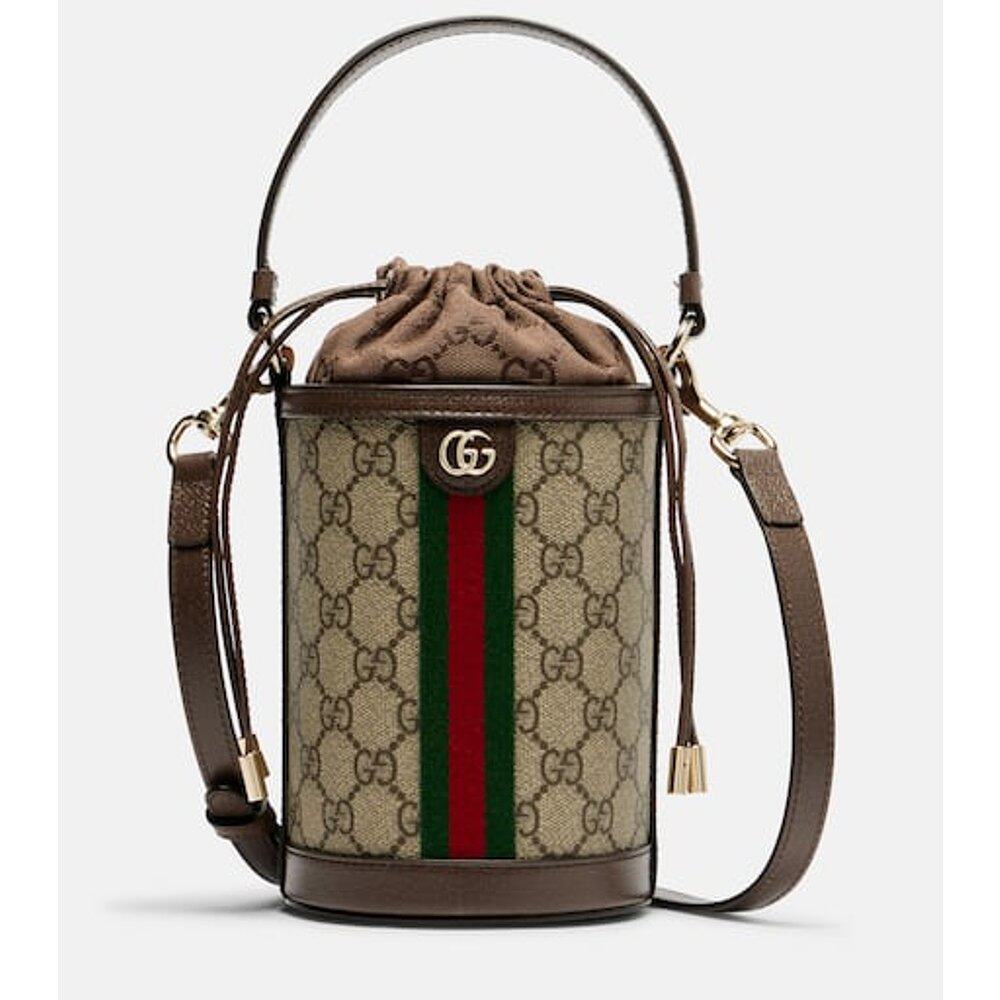 Gucci 古驰 女士 Ophidia GG 小号水桶包