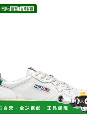 自营Autry Medalist Leather Low-Top Sneakers - leat/leat whit