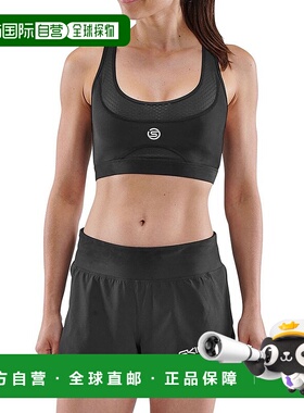 日本直邮SKINS 三系列女士精英文胸黑色新款