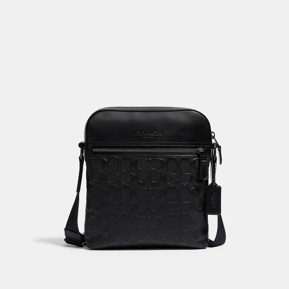 【美国奥莱】直发 Coach/蔻驰 Houston 标志性皮革飞行包 4009