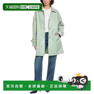 Spiga Blue Balmac Coat 风衣美国直发奥莱 Rain 自营Via