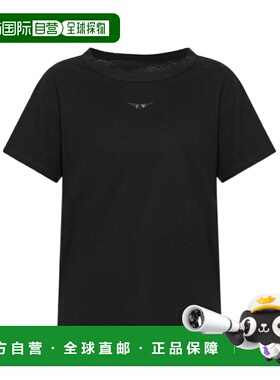 香港直邮ZADIG & VOLTAIRE 女士T恤 JWTS01669NOIR AW2025