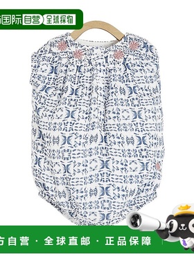 自营 babycottons婴儿棉 Cala Romper - 蓝色 美国奥莱直发