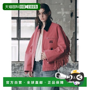 FRINGE 韩国直邮ASIF 外套CA23CJK003PK 女士运动茄克 WORK CALIE