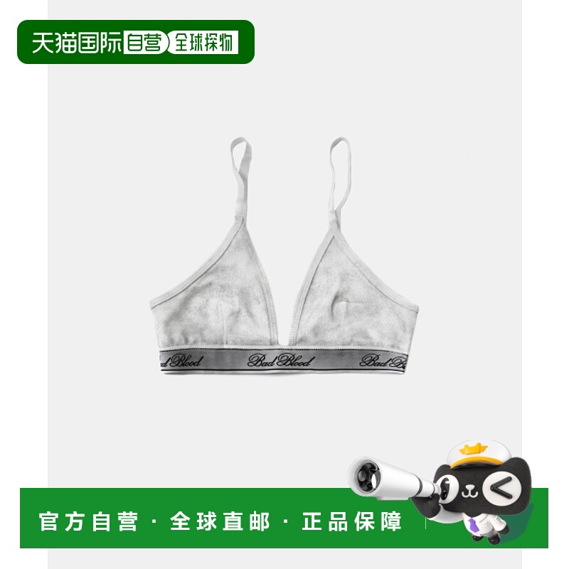 韩国直邮BADBLOOD 女士运动文胸w-bra25-003 Classic Logo Triangl
