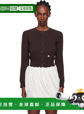 1h可退 香港直邮潮奢 J.W. Anderson 女士 棕色 Contrast Embroid