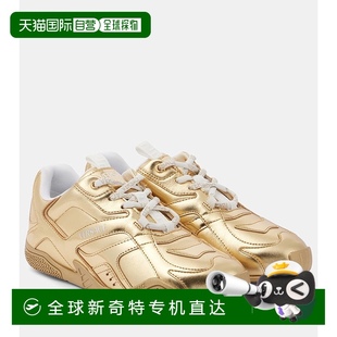 香港直邮潮奢 范思哲 1h可退 Versace 金属感皮质运 女士 Galaxia