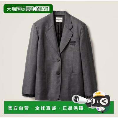 1h可退 香港直邮Miu Miu 缪缪 女士 GIACCHE 外套 MH1927SQA116E6