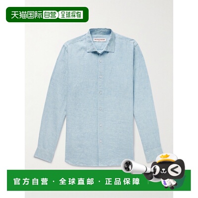OrlebarBrown/Giles男士衬衫亚麻