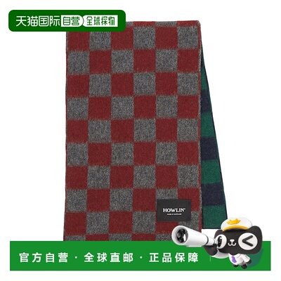 1h可退 韩国直邮howlin 男女通用 围巾披肩羊毛潮流时尚穿搭 高级