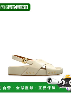 香港直邮CHLOÉ 女士凉鞋 CH25A10AH3122 AW2025 白色 Sandals `Ma