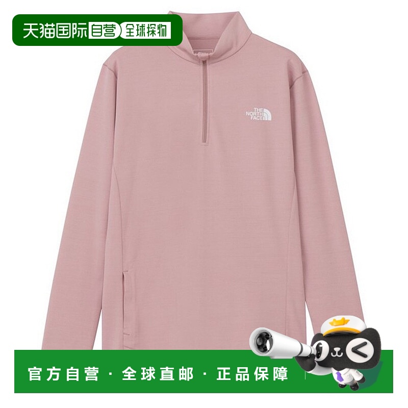 日潮跑腿The North Face北面 女款长袖 Flash Dry 3D 半拉链T恤