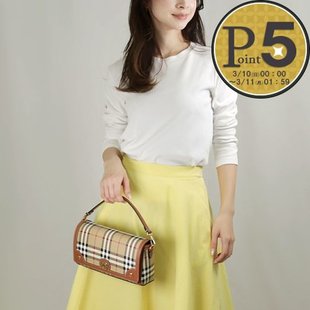 BRIAR 日本直邮Burberry 8066165 包 BROWN 2WAY