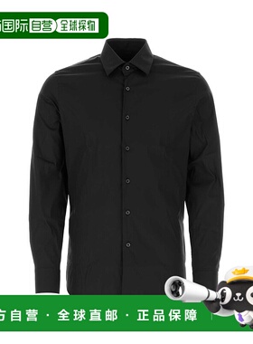 香港直邮PRADA 男士衬衫 UCM608SOOO10HTF0002 CO 黑色 Prada Shi
