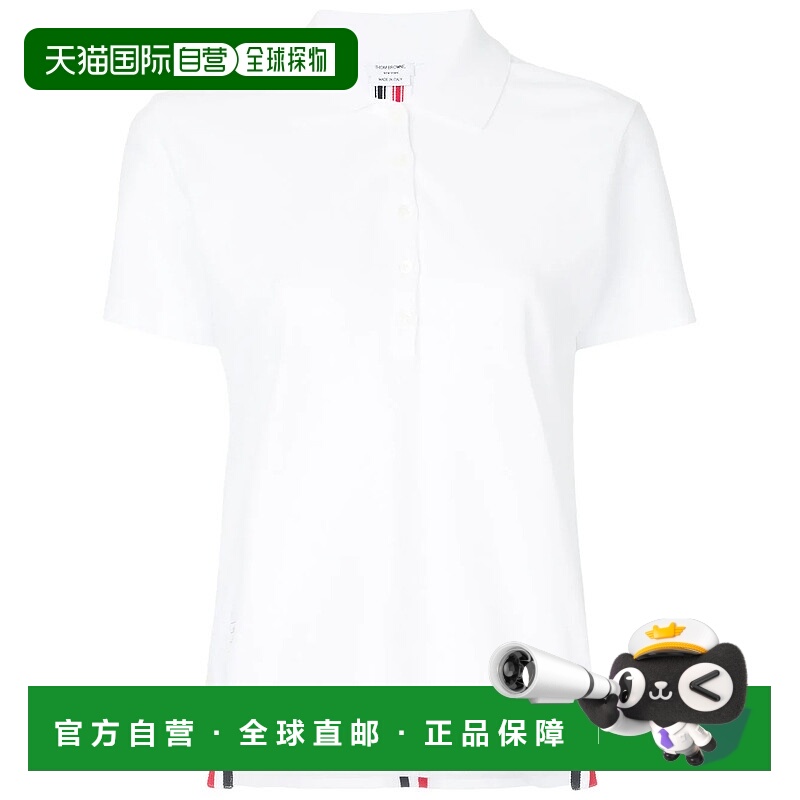1h可退 香港直邮THOM BROWNE 女士T恤 FJP014A00050100 SS2026 白