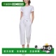 Klein Heather Cropped Women 自营Calvin Optic Pants Drawst