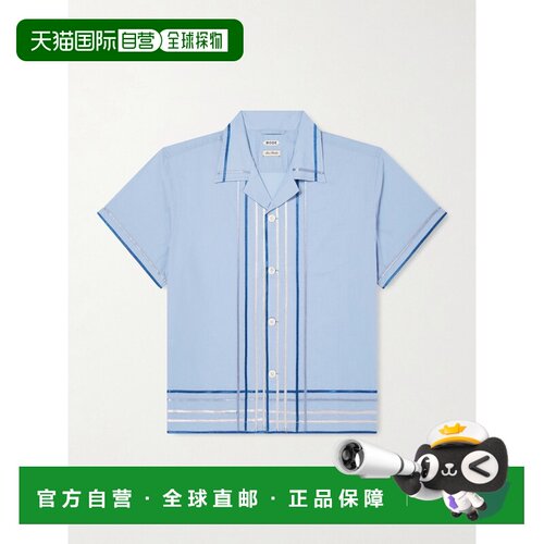 香港直邮Bode/Camp-Collar男士衬衫男装