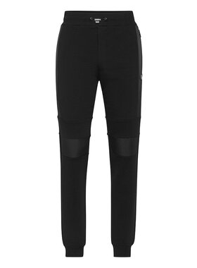 philipp plein【美国奥莱】直发 慢跑裤 Iconic Plein - 黑色