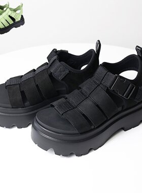 日本直邮UGG Cora 凉鞋带凉鞋凉鞋鞋厚底带厚底女士 1152698