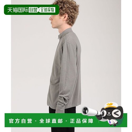 日本直邮JAMES PERSE 亚麻混纺拉链开衫毛衣 [MYLP2128 JA6270EM0