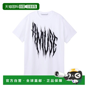 1h可退 日本直邮JOHN LAWRENCE SULLIVAN 男士 纯棉 slashed设计T