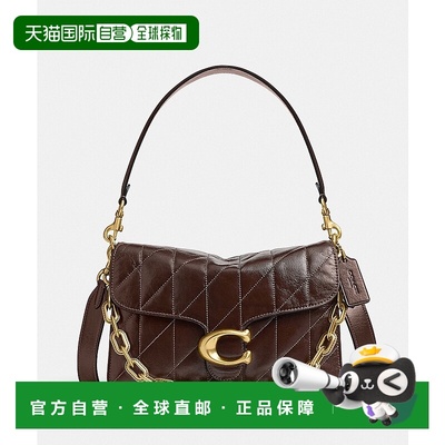 日本直邮COACH 链条塔比肩背包 款式蔻驰绗缝斜挎包