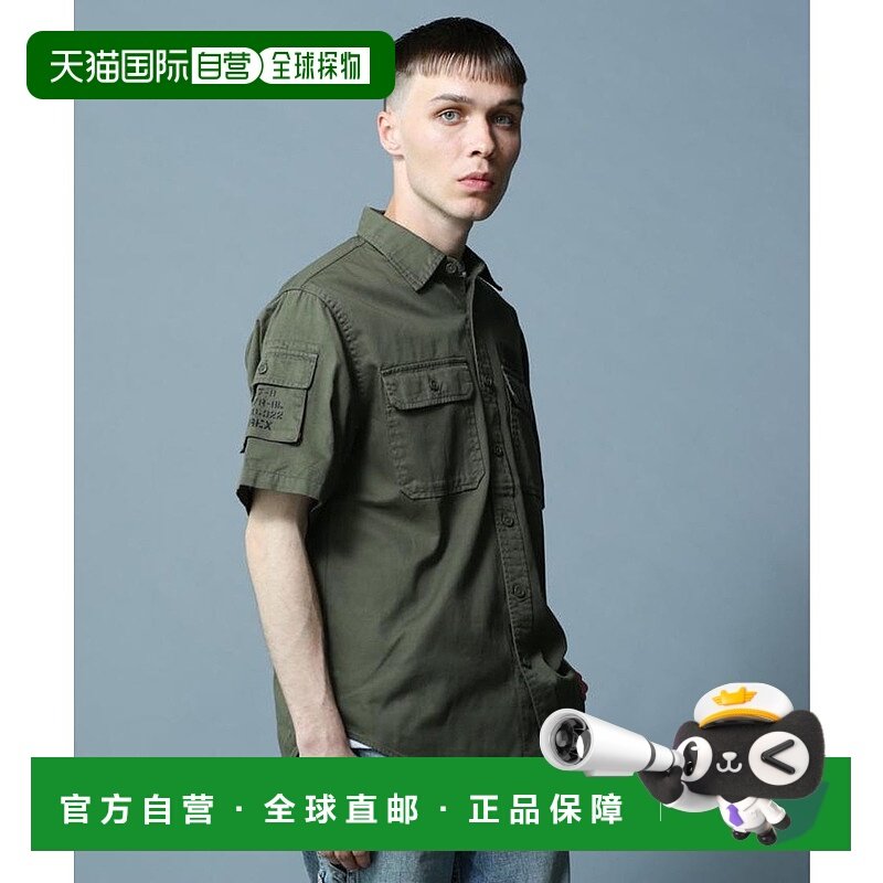 日本直邮AVIREX BASIC FATIGUE短袖衬衫 [AV1129EM025775]