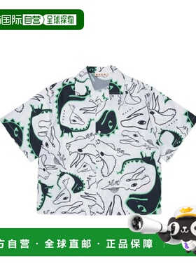 香港直邮MARNI 男童衬衫 M01711M00WD0M100 SS2026 花色