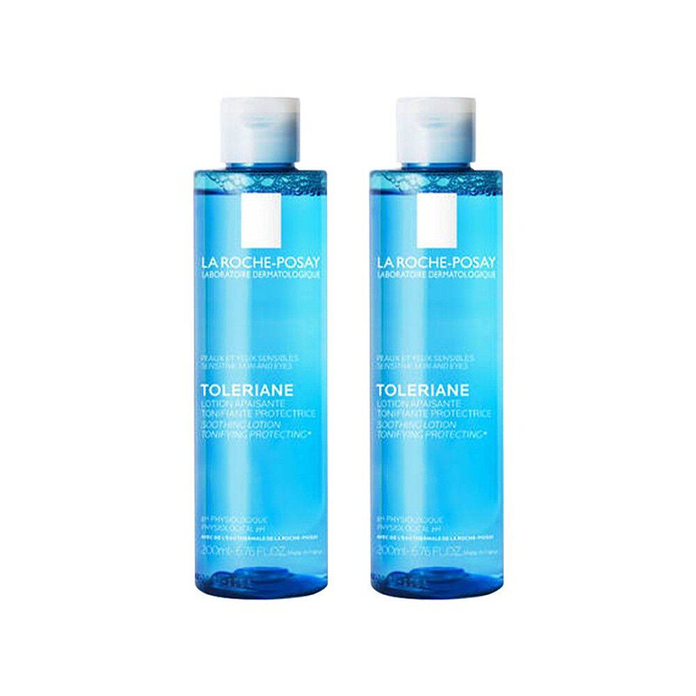 欧洲直邮la roche posay理肤泉均衡清润爽肤水200ml*2瓶