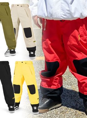 OOOOO-TX裤子男女款tuoo防水o-Tx裤子单板滑雪服雪衣2024