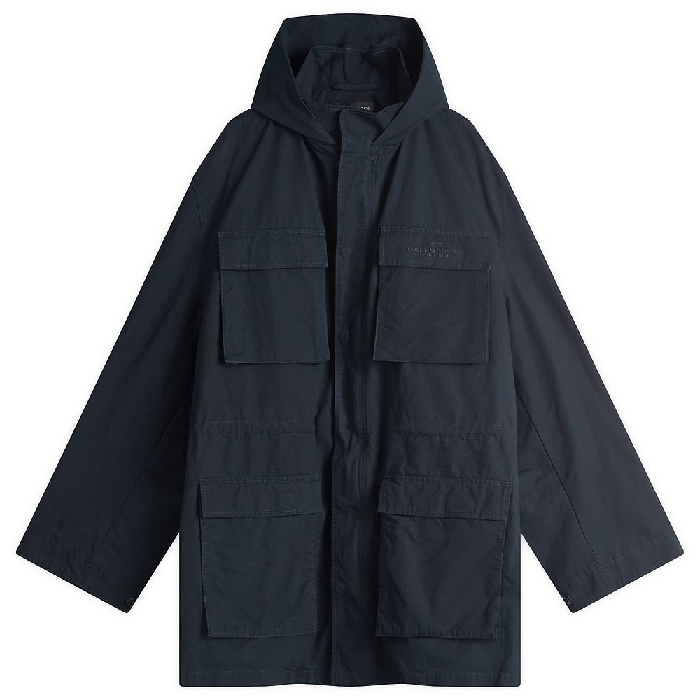 潮奢 Balenciaga 巴黎世家 男士 制服连帽外套 814436TQP13