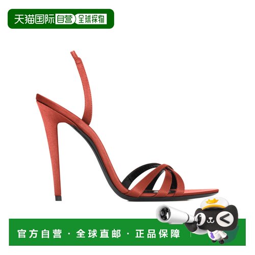 1h可退 香港直邮Saint Laurent KATE 高跟凉鞋 8592599QNAG