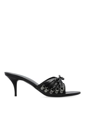 BALENCIAGA 女士高跟鞋 785784WAD4E1081BLACK AW2024