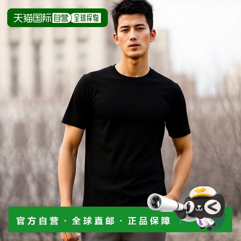 1h可退 香港直邮EMPORIO ARMANI 男士T恤 8N1TL71JHWZ0999阿玛尼