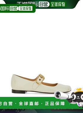 香港直邮CHLOÉ 女士凉鞋 C24W07BOR122 AW2024 白色 Polly 芭蕾舞