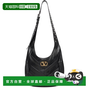 1h可退 香港直邮valentino 华伦天奴 女士 黑色 Boho Nappa Leath