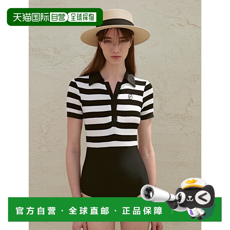 韩国直邮rolarola少女甜美可爱清新法式日常设计师女款泳衣303197