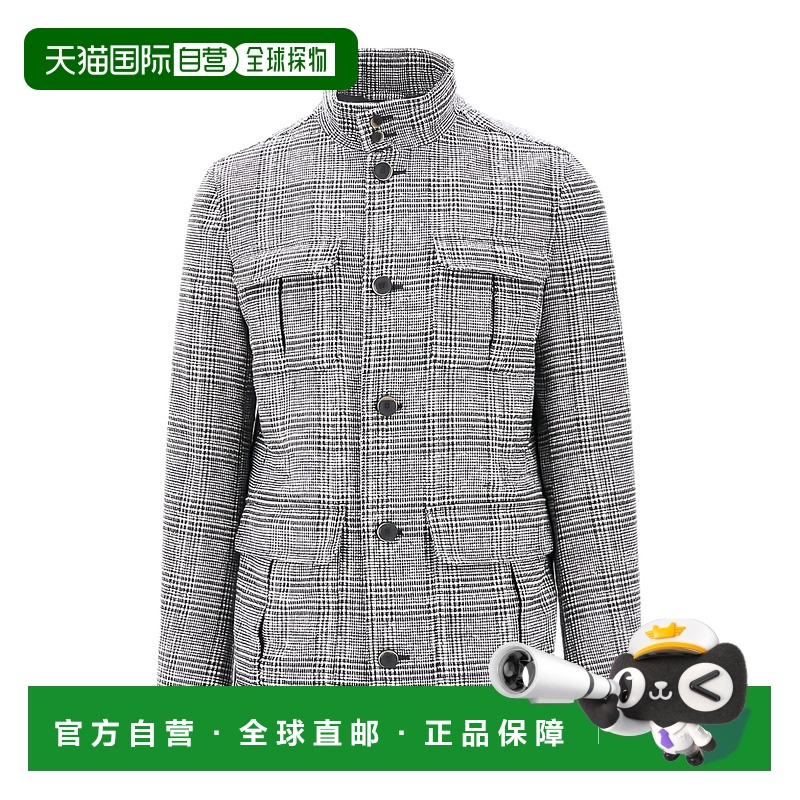 1h可退 香港直邮HERNO 男士夹克 FI00021UR33447R9410 AW2025 灰