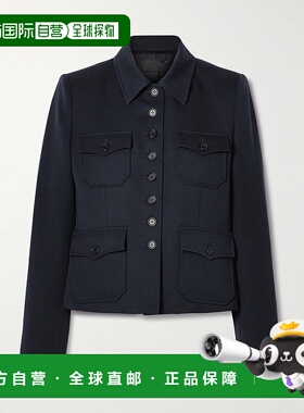 1h可退 香港直邮NILI LOTAN 女士 Jamison 羊毛/斜纹布夹克 12914