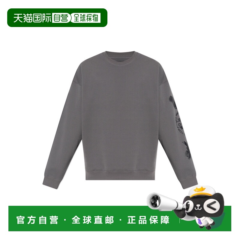 1h可退 香港直邮Y-3 男士卫衣 KE50830GRANIT AW2025 灰色 Oversi