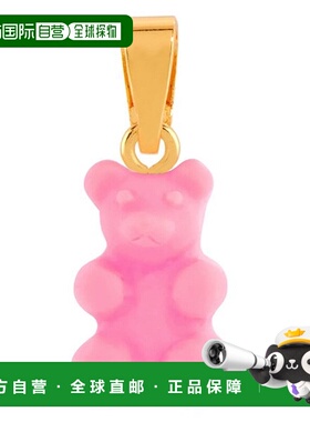韩国直邮CRYSTAL HAZE 24ss 小熊吊坠 粉色怀旧小熊 cla ellewood