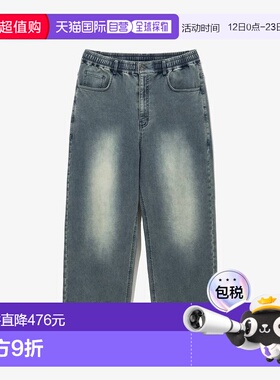 韩国直邮NEW ERA 蓝色水洗运动裤 14741938