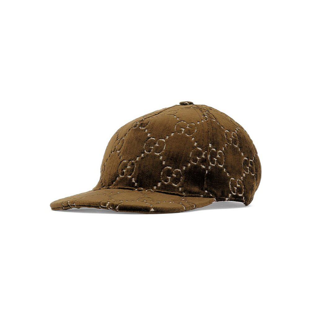 Gucci GG丝绒棒球帽子 527075.3HD87