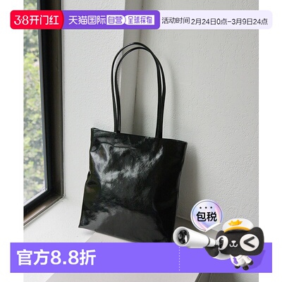 1h可退 日本直邮ear PAPILLONNER 女士 真牛皮 A4托特包 简约通勤