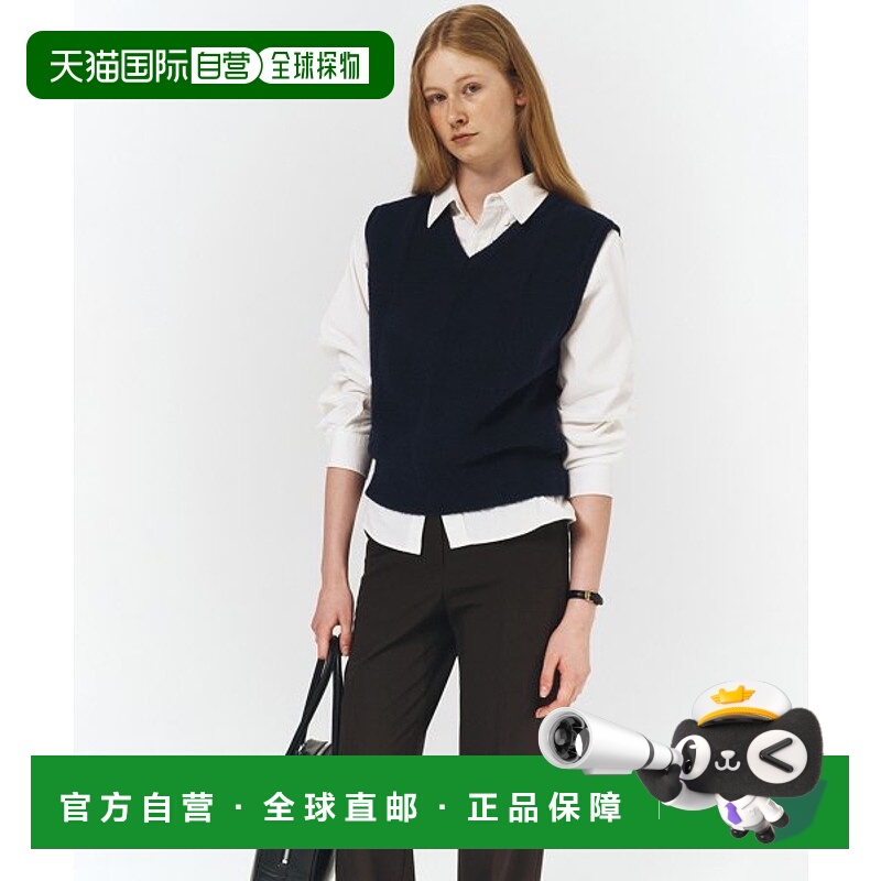 韩国直邮Dunst2023秋冬新品中性风经典女款背心UDSW3C101N2