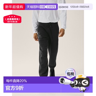 Arc'teryx 始祖鸟 EMBLEM JOGGER 抓绒束脚休闲长裤 男装