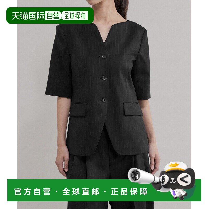 日本直邮ADAM ET ROPE' EMOELLE 女士 无领半袖西装外套 2026AGAV
