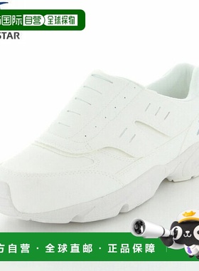 日本直邮Moonstar 轻便工作鞋绿星Sigma 200A白色moonstar 4E白色