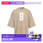 香港直邮潮奢 T恤 essentials 1h可退 男士 fear god beige米
